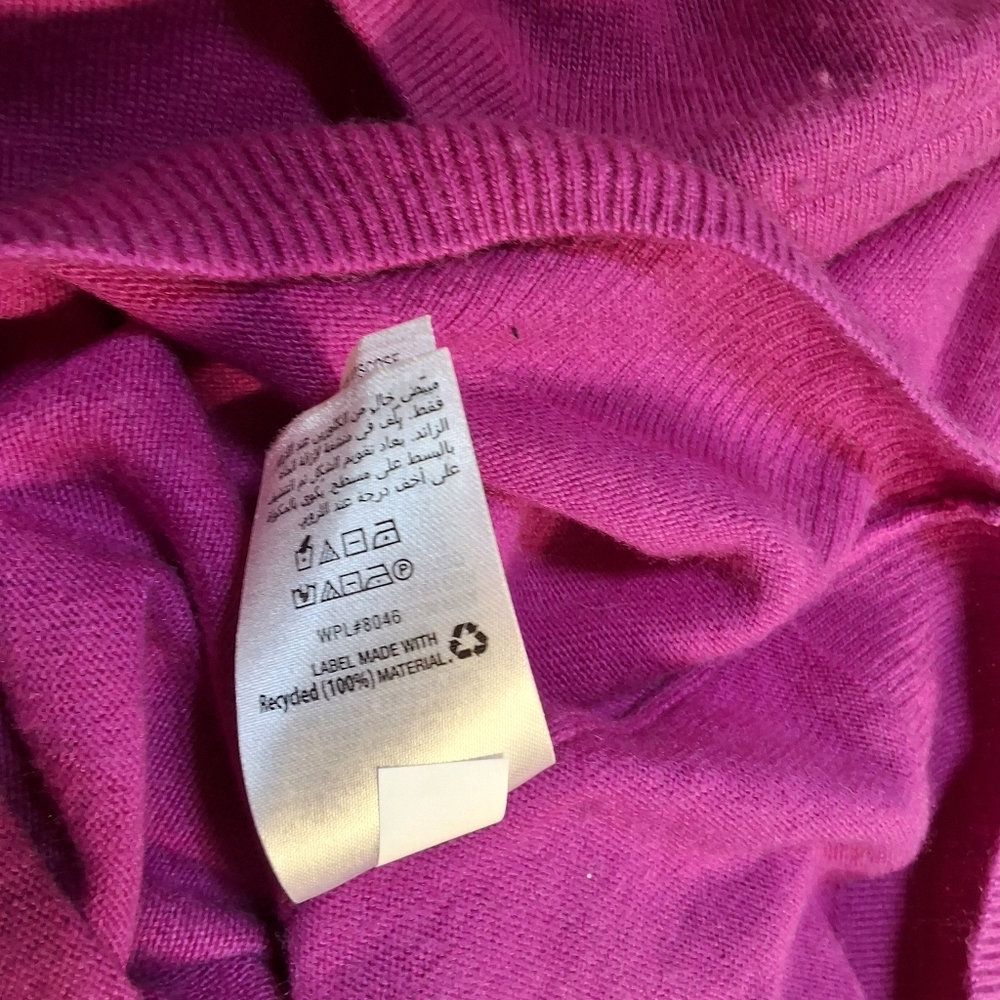 NWT INC PINK LONG SLEEVE KEYHOLE BLOUSE - Picture 12 of 12